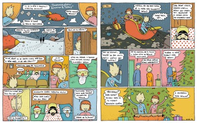 vánoční komiks
